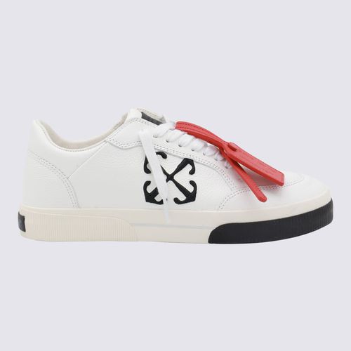 Off-White White Cotton Sneakers - Off-White - Modalova