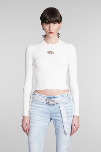 Diesel Knitwear In White Viscose - Diesel - Modalova