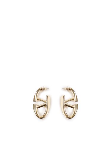 Vlogo The Bold Edition Metal Earrings - Valentino Garavani - Modalova