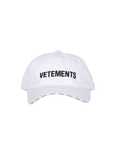 VETEMENTS Logo Baseball Cap - VETEMENTS - Modalova