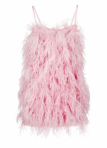 MSGM Minidress With Feathers - MSGM - Modalova