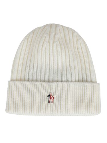 Logo Embroidered Knit Beanie - Moncler Grenoble - Modalova