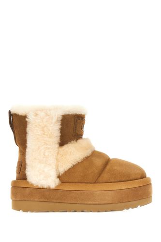 Two-tone Suede And Shearling Classic Chillapeak Boots - UGG - Modalova