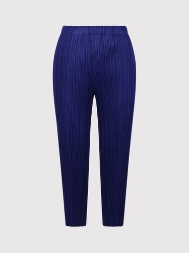 Thicker Bottoms Trousers - Pleats Please Issey Miyake - Modalova