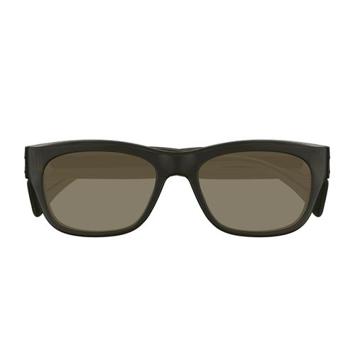 Gucci Gg1706s Linea Rivets 003 Green Brown Sunglasses - Gucci Eyewear - Modalova