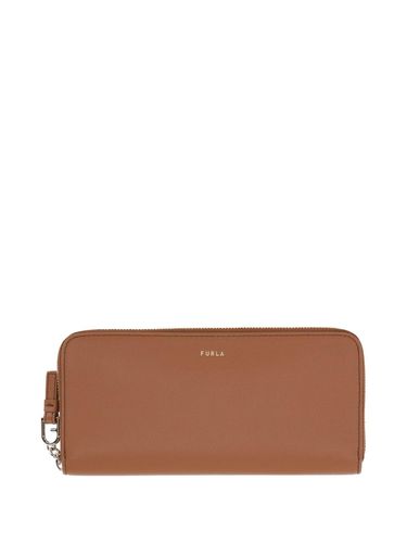 Logo Printed Zip-around Wallet - Furla - Modalova