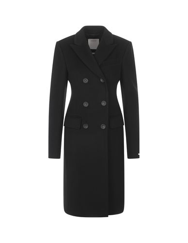 SportMax Black Morgana Coat - SportMax - Modalova