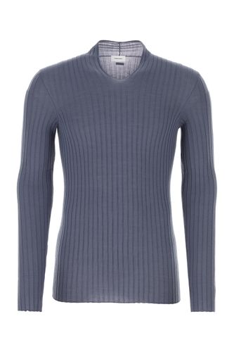 Virgin Wool Sweater - Ferragamo - Modalova