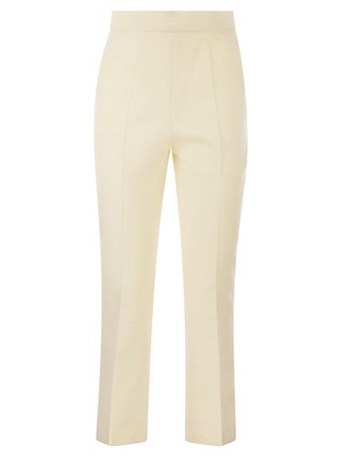 High Waist Slim Fit Trousers - Max Mara - Modalova