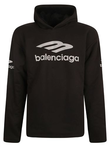 Balenciaga Logo Hoodie - Balenciaga - Modalova