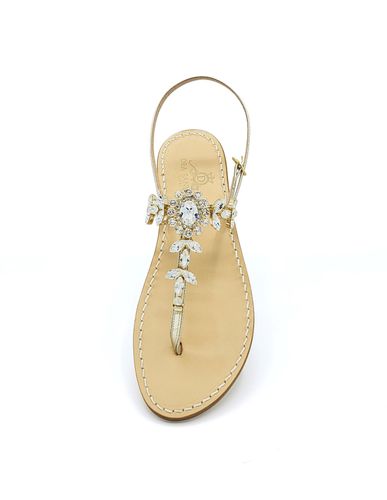 Marina Grande Big Crystal Jewel Sandals - Dea Sandals - Modalova