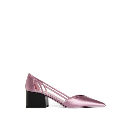 Prada Satin Cut-out Pumps - Prada - Modalova