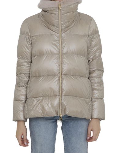 Herno High-neck Zipped Down Jacket - Herno - Modalova