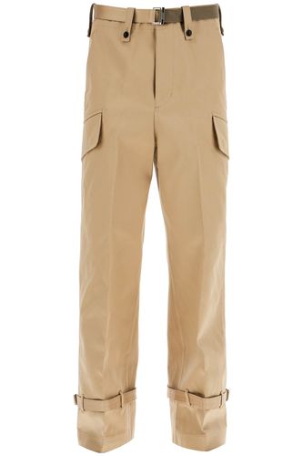 Sacai Cotton Chino Pants For - Sacai - Modalova