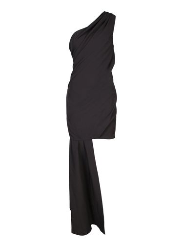 Jeans One-shoulder Draped Gown - M05CH1N0 Jeans - Modalova