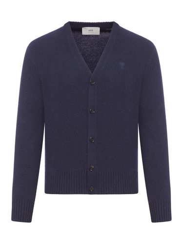 Tonal Adc Cardigan - Ami Alexandre Mattiussi - Modalova