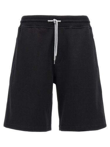 Cotton Blend Bermuda Shorts - Brunello Cucinelli - Modalova