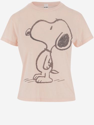 RE/DONE Cotton Blend Snoopy T-shirt - RE/DONE - Modalova