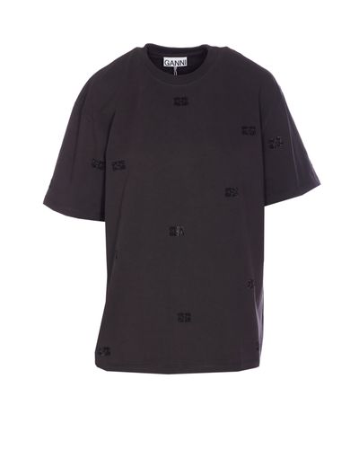 Ganni Heavy T-shirt - Ganni - Modalova