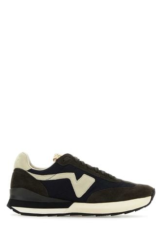 Multicolor Fabric And Suede Dunand Trainer Sneakers - Visvim - Modalova