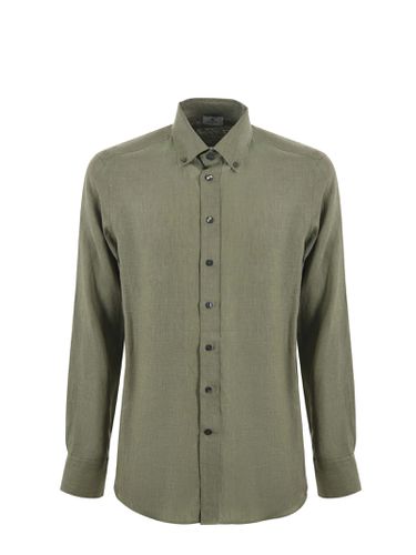 Linen Shirt Military Iridescent - Etro - Modalova