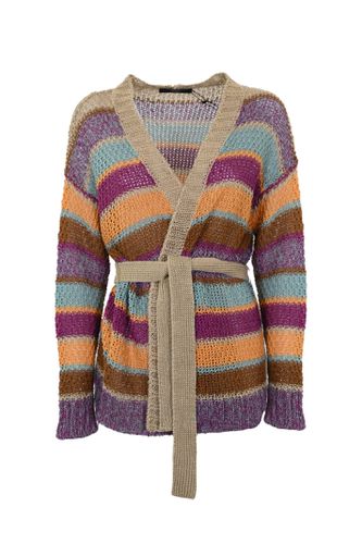 Kabala Cardigan In Linen Yarn - Weekend Max Mara - Modalova