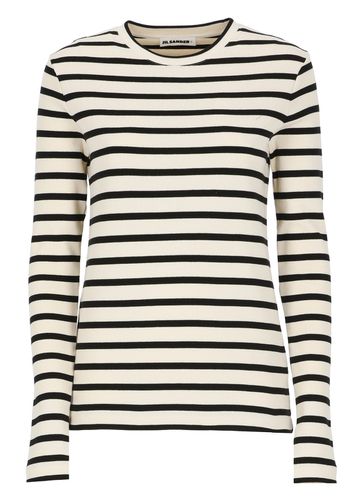 Multistripes Ribbed L/s T-shirt - Jil Sander - Modalova