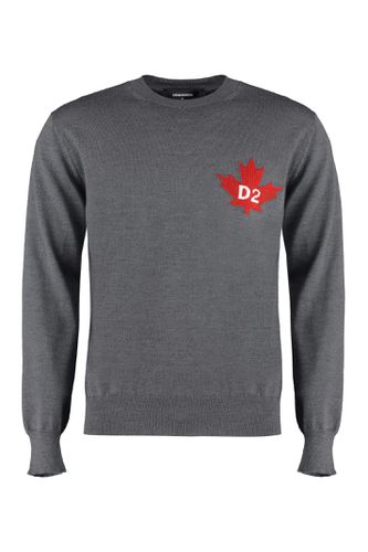 Dsquared2 Crew-neck Wool Sweater - Dsquared2 - Modalova