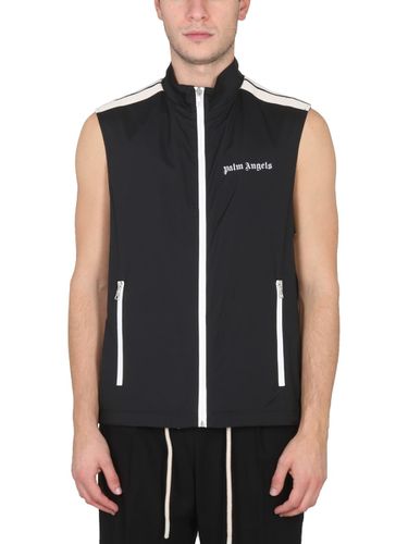 Palm Angels Logo Print Vest - Palm Angels - Modalova