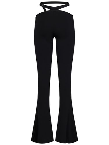 The Attico Black Jersey Pant - The Attico - Modalova