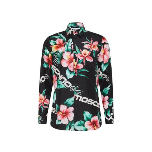 Moschino Couture Silk Printed Shirt - Moschino - Modalova