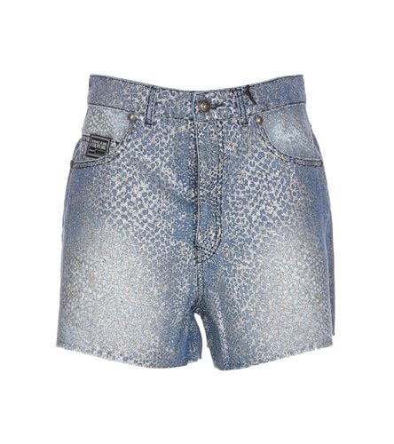 Glitter Animalier Shorts - Versace Jeans Couture - Modalova