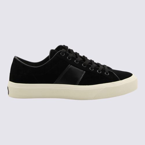 Black And Cream Cambridge Sneakers - Tom Ford - Modalova