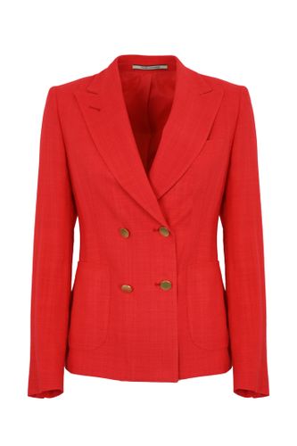 J-coral Double-breasted Blazer In Viscose - Tagliatore - Modalova