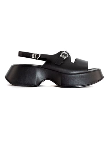 Vic Matié Black Leather Sandals - Vic Matié - Modalova