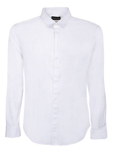 Light Comfort Satin Shirt - Emporio Armani - Modalova