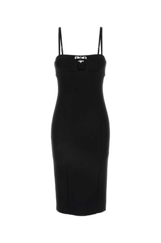 Blumarine Black Jersey Dress - Blumarine - Modalova