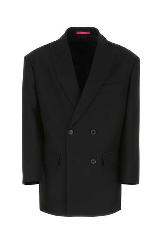 Black Wool Blend Blazer - Valentino Garavani - Modalova