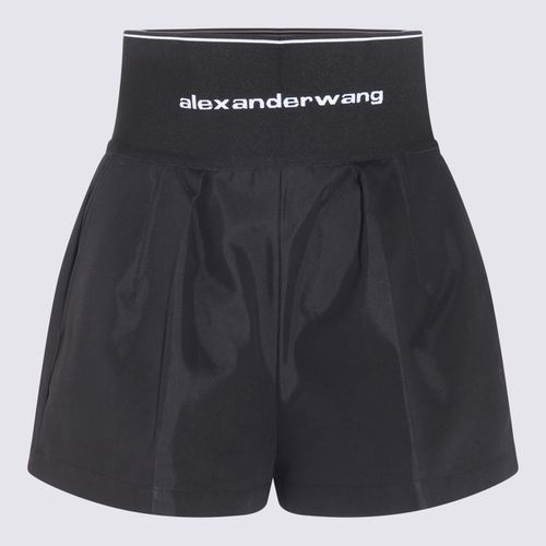 Alexander Wang Black Cotton Shorts - Alexander Wang - Modalova