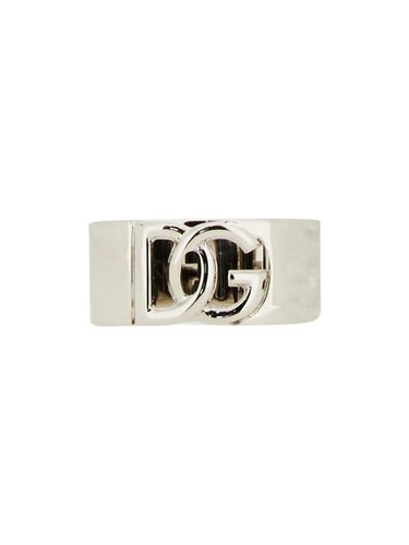 Dolce & Gabbana Cut-out Logo Ring - Dolce & Gabbana - Modalova