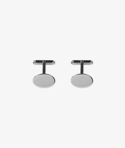 Oval Plain Cufflinks Cufflinks - Larusmiani - Modalova