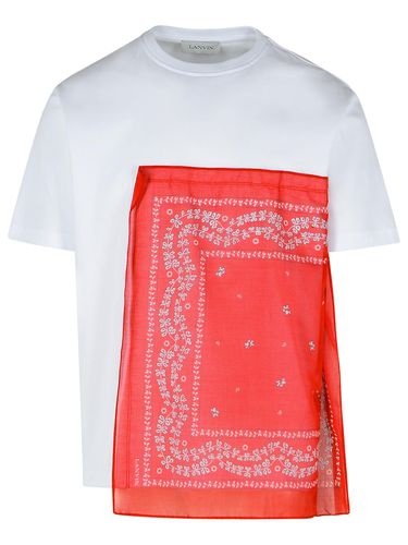 Lanvin bandana White Cotton T-shirt - Lanvin - Modalova