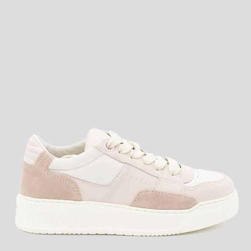 Hogan White And Pink Sneakers - Hogan - Modalova