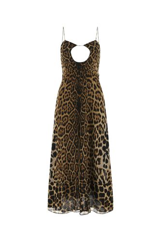 Saint Laurent Printed Crepe Dress - Saint Laurent - Modalova