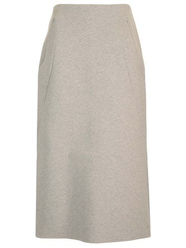 Scuba Cotton Midi Skirt - Dries Van Noten - Modalova