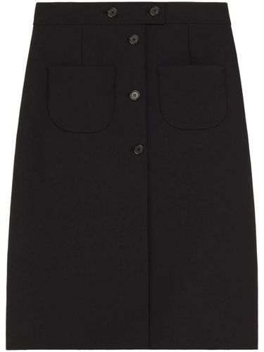 Double Pockets Crepe Skirt - Courrèges - Modalova