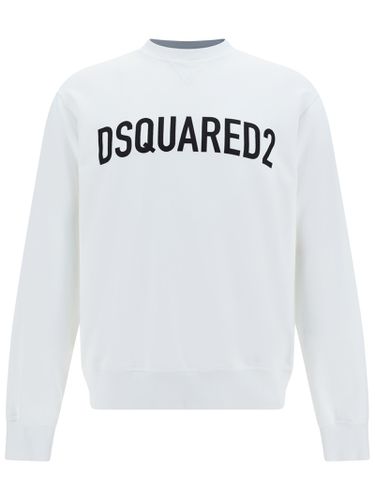 Cotton Crew-neck Sweatshirt - Dsquared2 - Modalova