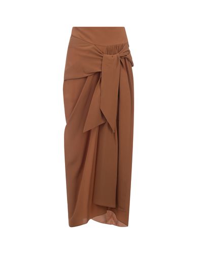 Silk Sarong Skirt - Ermanno Scervino - Modalova