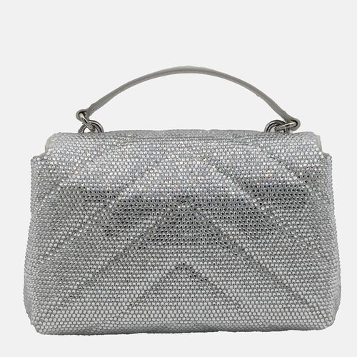 Pinko Silver Leather Handle Bag - Pinko - Modalova