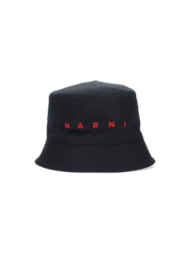 Marni Logo Bucket Hat - Marni - Modalova